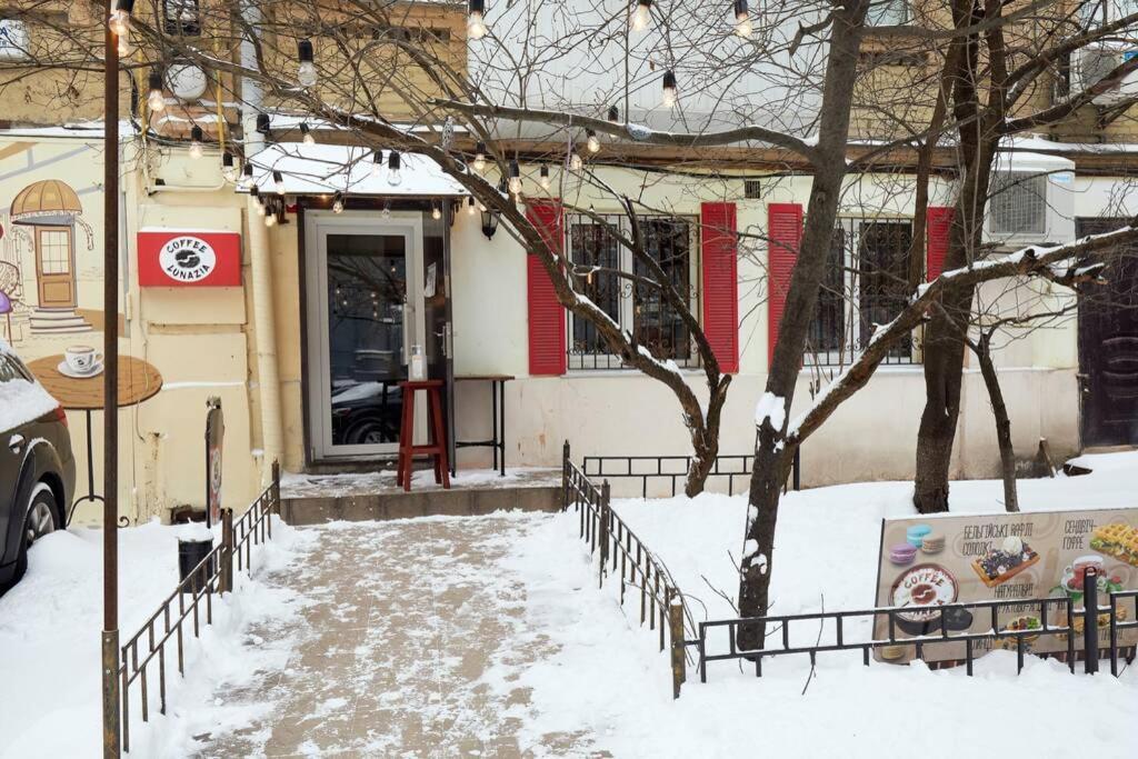 Apartment Near Bessarabsky Square Киев Екстериор снимка